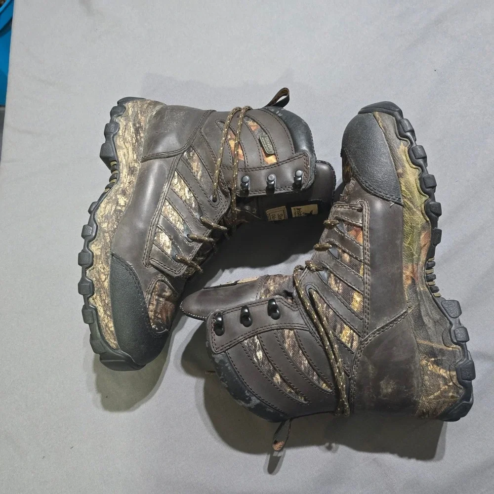 Irish Setter Hunting Boots Women 7M LadyHawk Camo Vaprtrek Waterproof ScentBan